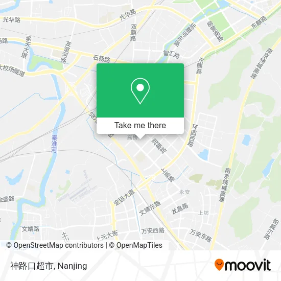 神路口超市 map