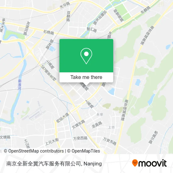 南京全新全翼汽车服务有限公司 map