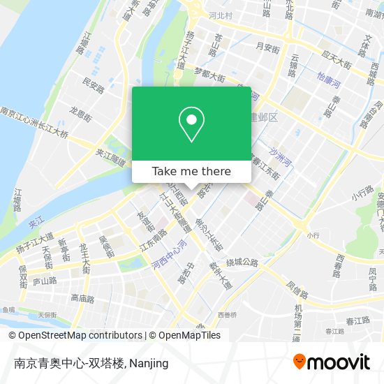 南京青奥中心-双塔楼 map