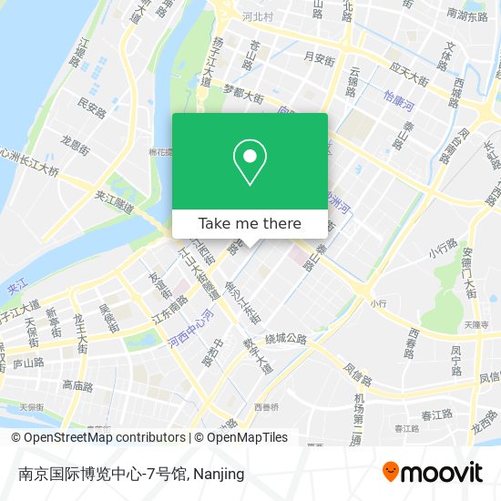 南京国际博览中心-7号馆 map