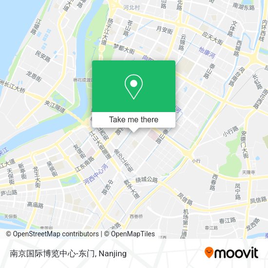 南京国际博览中心-东门 map