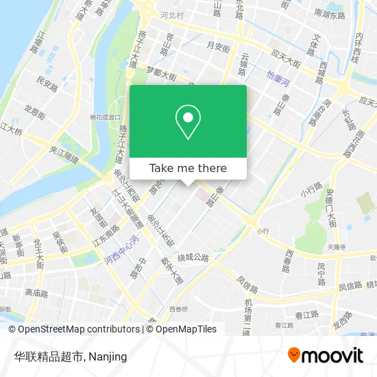 华联精品超市 map