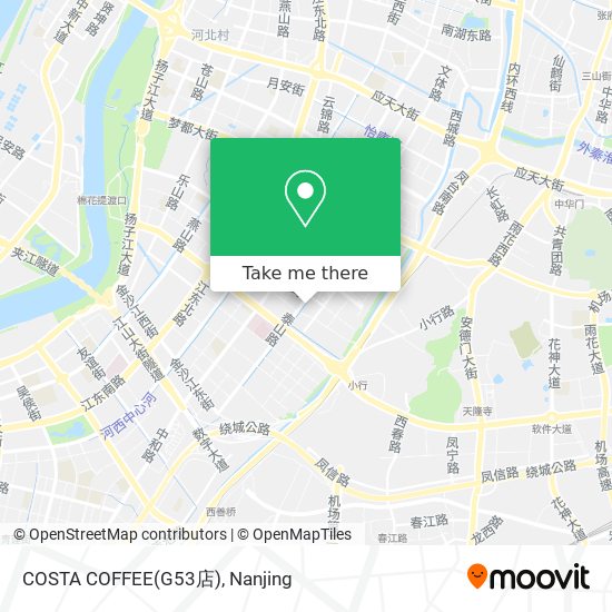 COSTA COFFEE(G53店) map