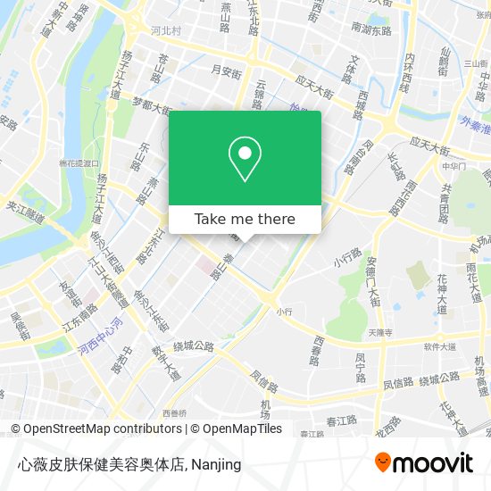 心薇皮肤保健美容奥体店 map