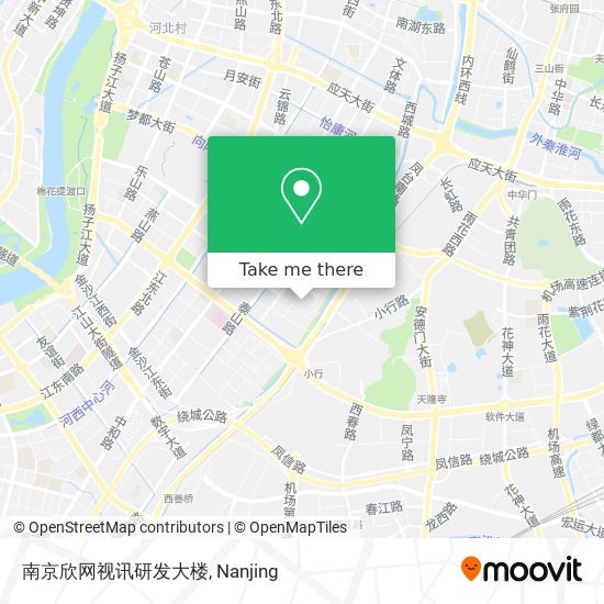 南京欣网视讯研发大楼 map
