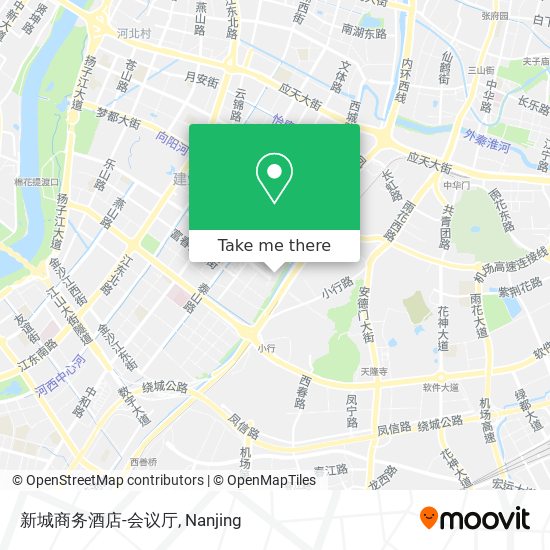 新城商务酒店-会议厅 map