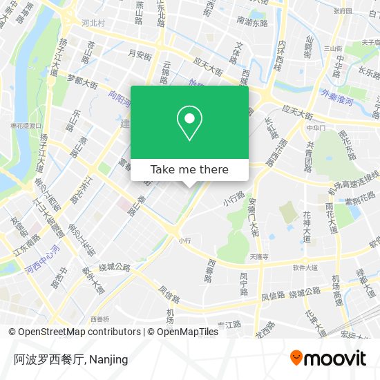 阿波罗西餐厅 map