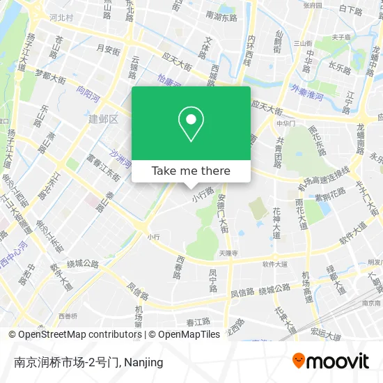 南京润桥市场-2号门 map