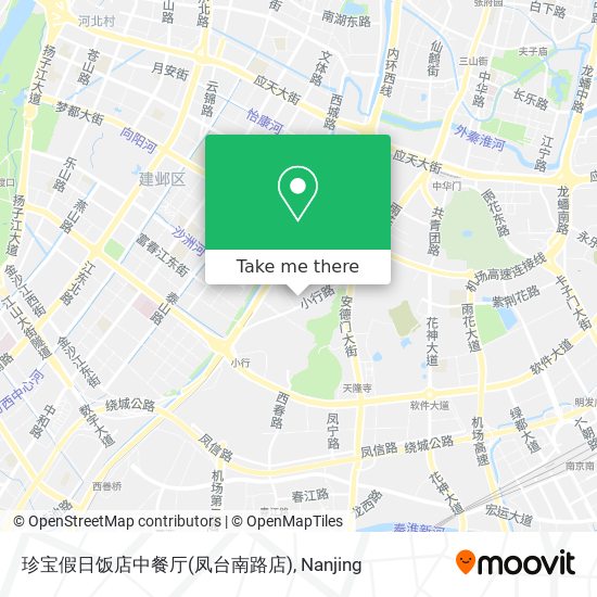珍宝假日饭店中餐厅(凤台南路店) map