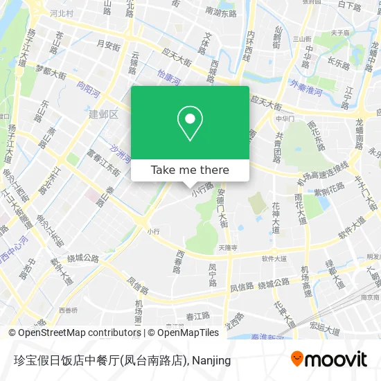 珍宝假日饭店中餐厅(凤台南路店) map