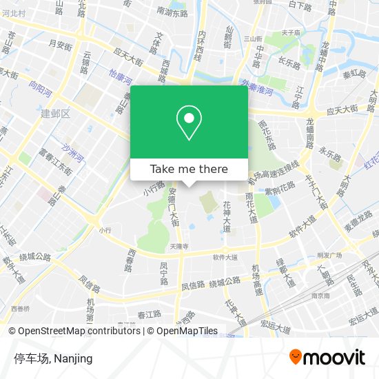停车场 map