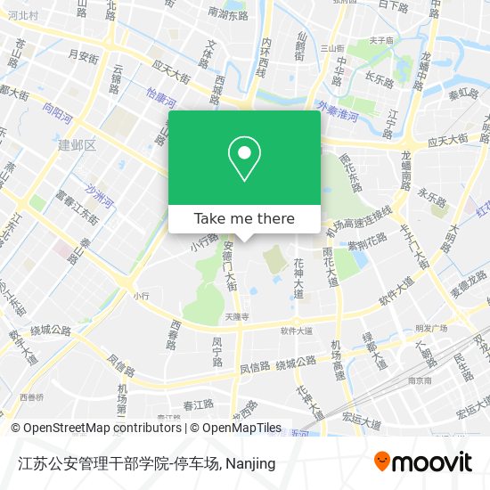 江苏公安管理干部学院-停车场 map