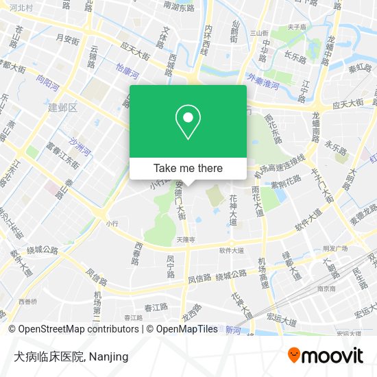 犬病临床医院 map