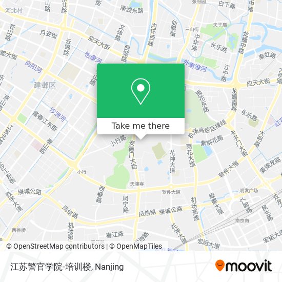 江苏警官学院-培训楼 map
