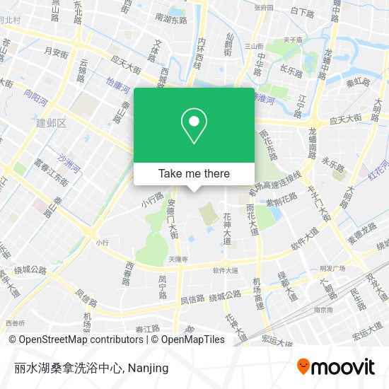 丽水湖桑拿洗浴中心 map