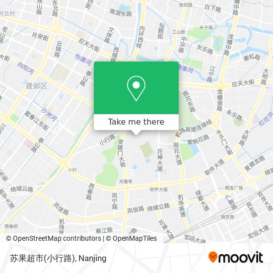 苏果超市(小行路) map