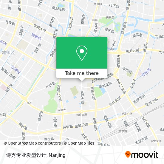 诗秀专业发型设计 map