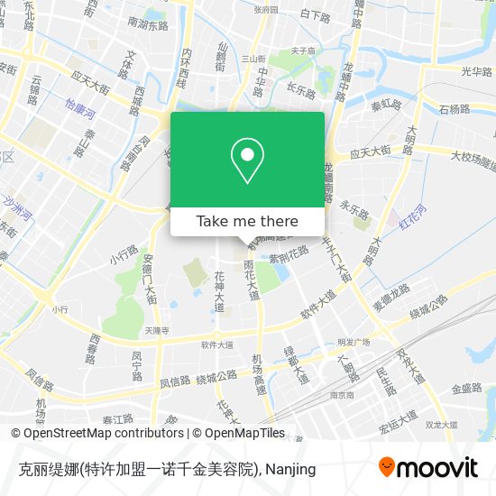 克丽缇娜(特许加盟一诺千金美容院) map