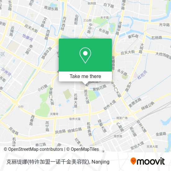 克丽缇娜(特许加盟一诺千金美容院) map