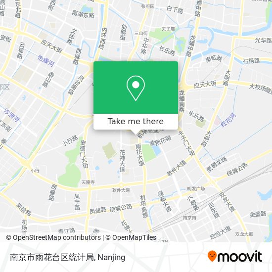 南京市雨花台区统计局 map