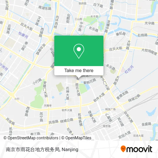 南京市雨花台地方税务局 map