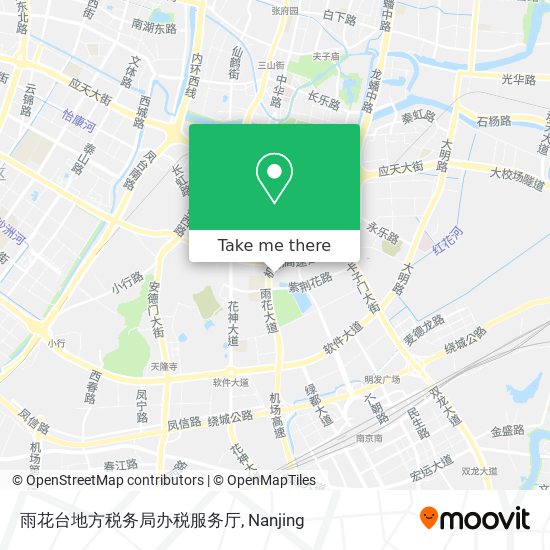 雨花台地方税务局办税服务厅 map