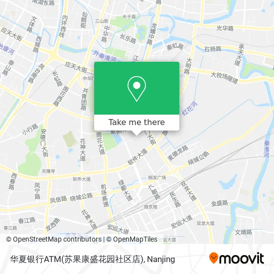 华夏银行ATM(苏果康盛花园社区店) map