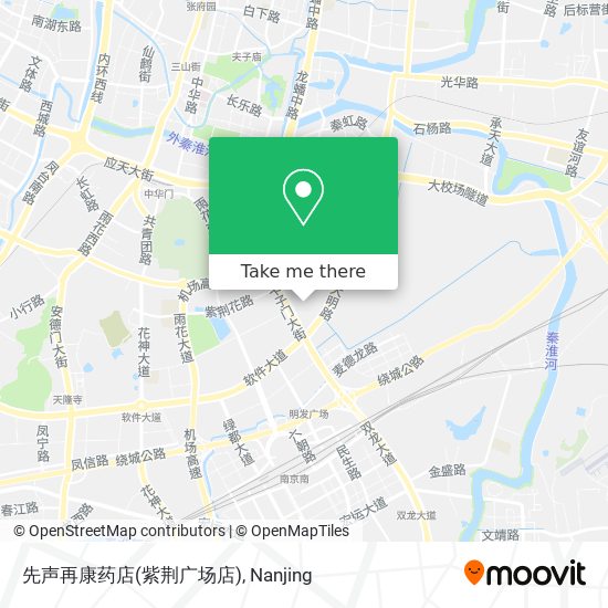 先声再康药店(紫荆广场店) map