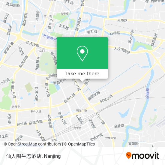 仙人阁生态酒店 map