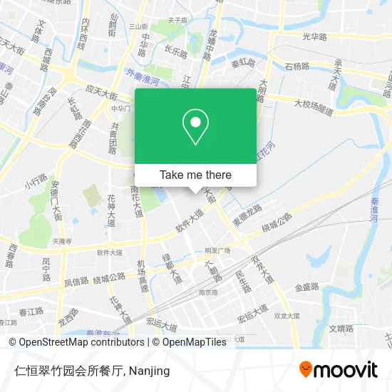 仁恒翠竹园会所餐厅 map