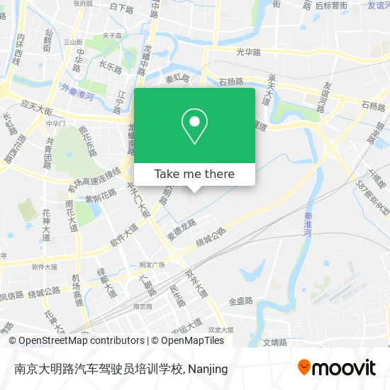 南京大明路汽车驾驶员培训学校 map