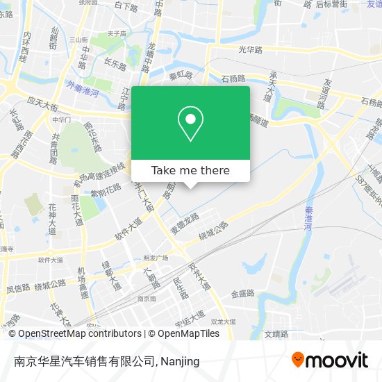 南京华星汽车销售有限公司 map