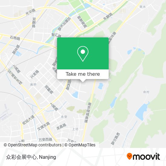 众彩会展中心 map