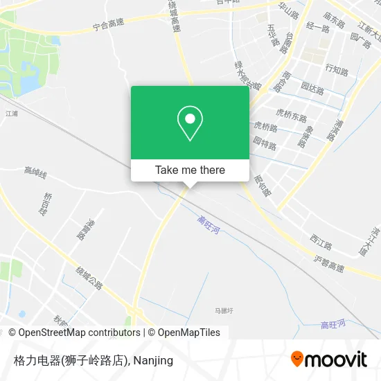 格力电器(狮子岭路店) map