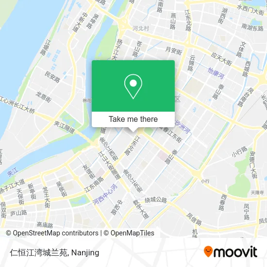 仁恒江湾城兰苑 map