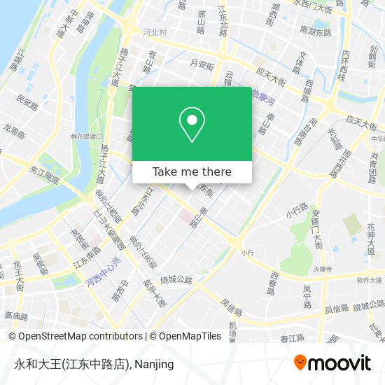 永和大王(江东中路店) map