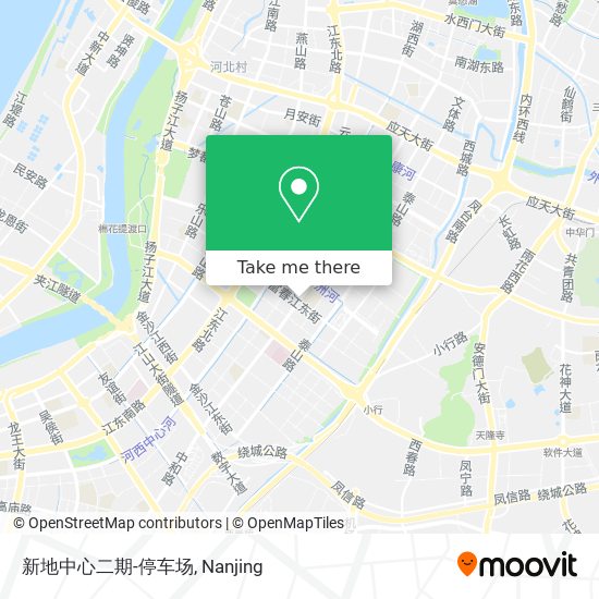 新地中心二期-停车场 map