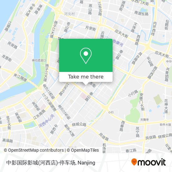 中影国际影城(河西店)-停车场 map