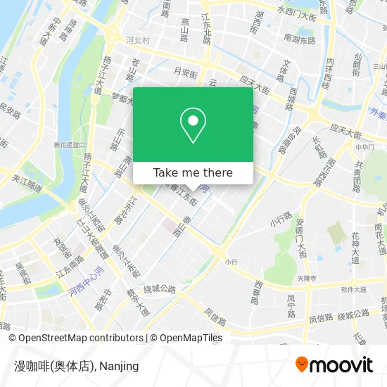 漫咖啡(奥体店) map