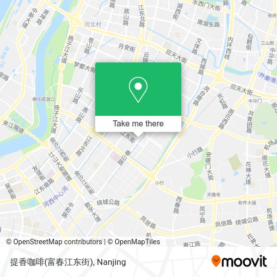 提香咖啡(富春江东街) map