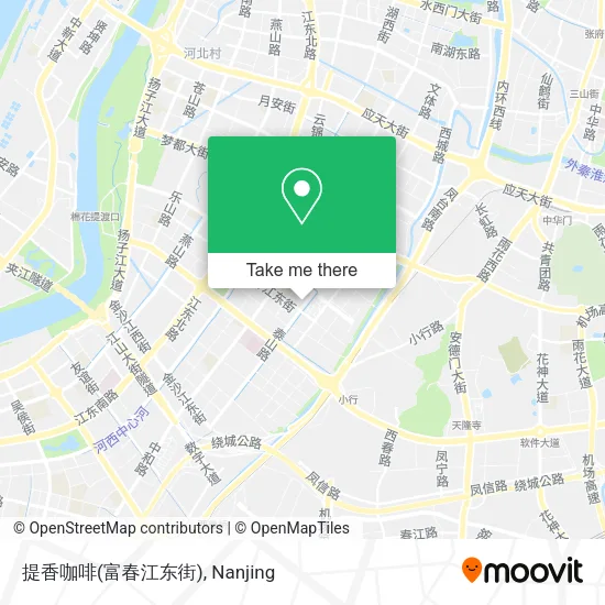 提香咖啡(富春江东街) map