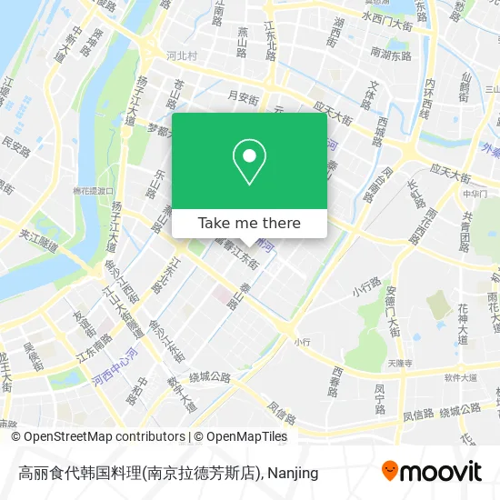 高丽食代韩国料理(南京拉德芳斯店) map