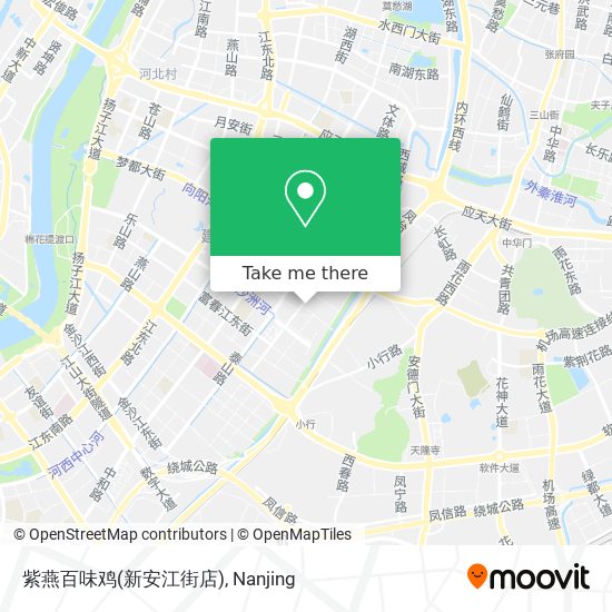 紫燕百味鸡(新安江街店) map