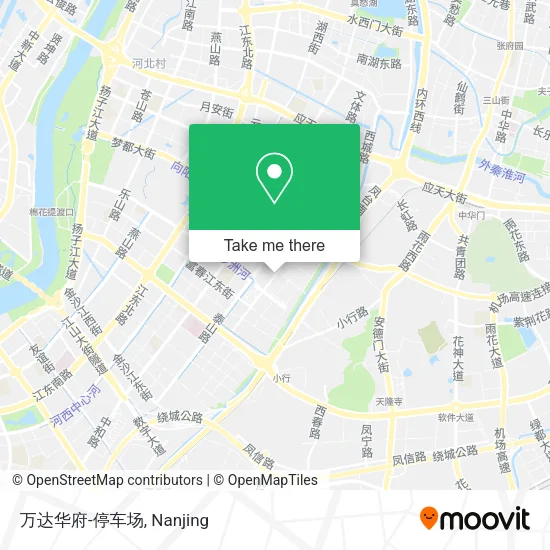 万达华府-停车场 map