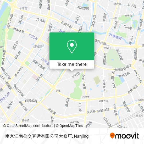 南京江南公交客运有限公司大修厂 map