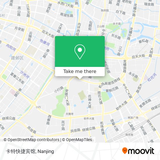 卡特快捷宾馆 map