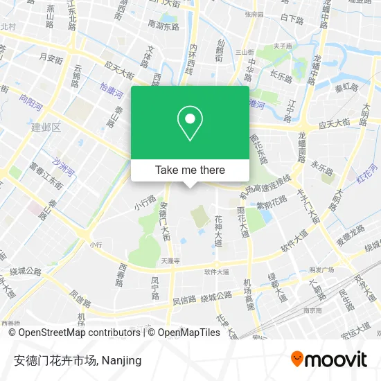 安德门花卉市场 map