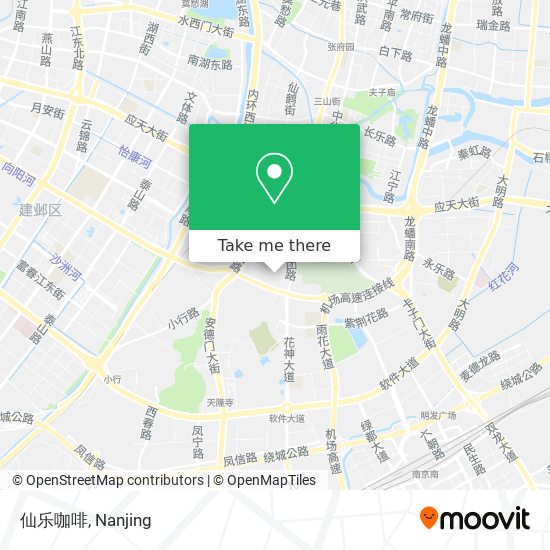 仙乐咖啡 map
