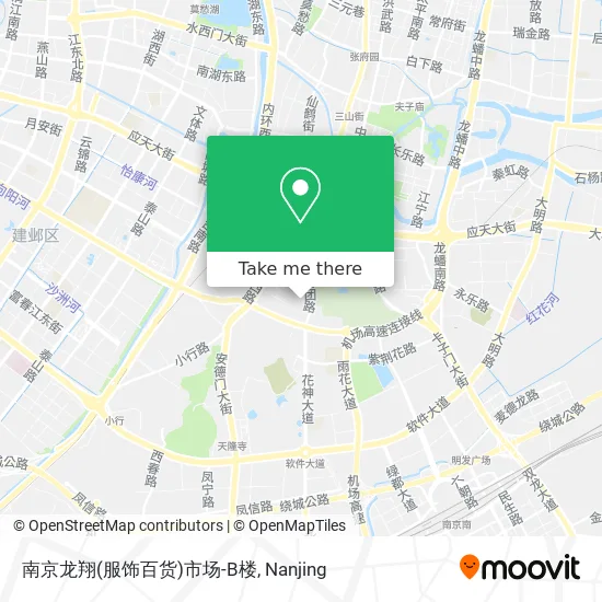 南京龙翔(服饰百货)市场-B楼 map