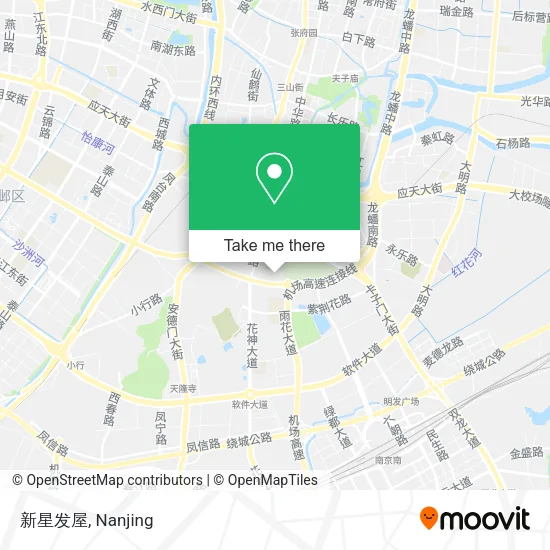 新星发屋 map